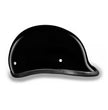 Close Out Clearance Daytona Helmets H1-A ‘Hawk’ Polo Style HI-Gloss Black Half Face Helmet