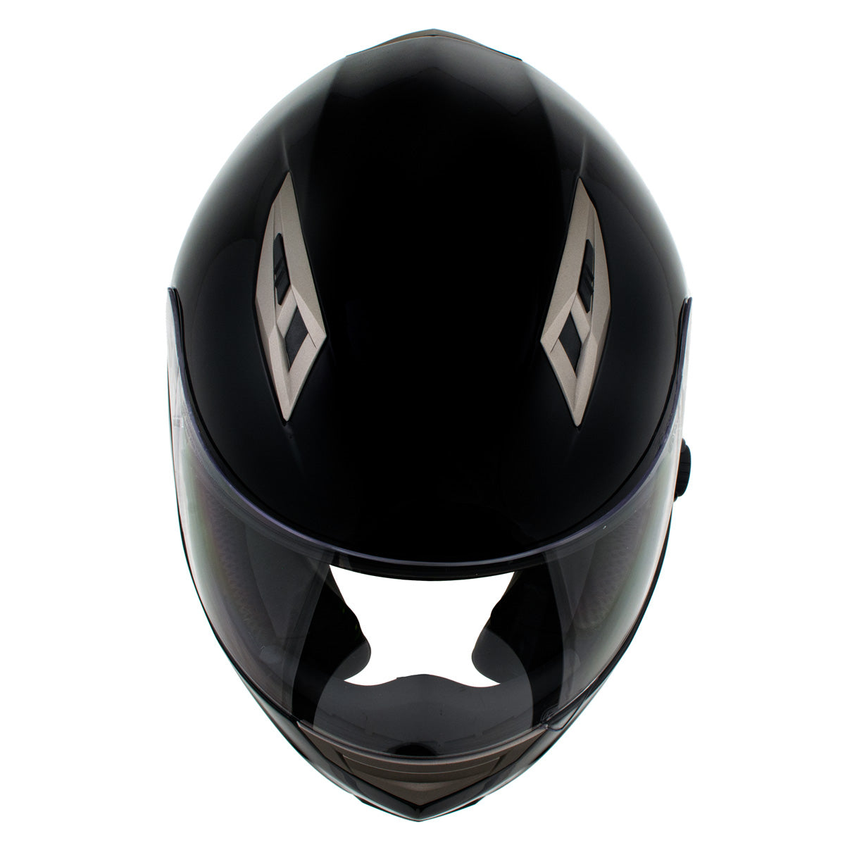 Milwaukee Helmets H510 Gloss Black Chit-Chat Full Face Wireless