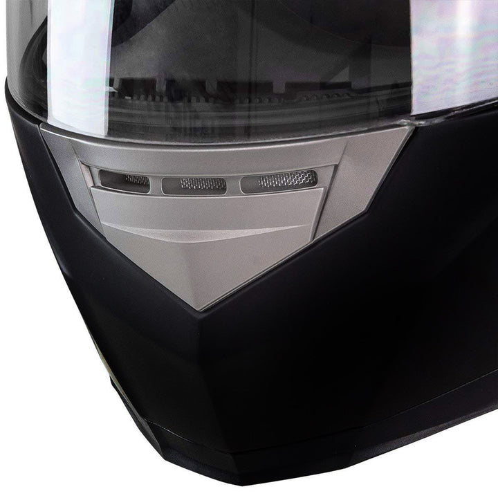 Milwaukee Helmets H510 Gloss Black Chit-Chat Full Face Wireless Motorcycle Helmet-Stream Music-Phone Calls