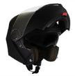 Milwaukee Helmets H7005 Flat Black Mayday Modular Full Face Wireless Motorcycle Helmet-Stream Music-Phone Calls