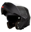 Milwaukee Helmets H7005 Flat Black Mayday Modular Full Face Wireless Motorcycle Helmet-Stream Music-Phone Calls