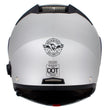 Milwaukee Helmets H7010 Flat Gray Mayday Modular Full Face Wireless Motorcycle Helmet-Stream Music-Phone Calls