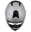 Milwaukee Helmets H7010 Flat Gray Mayday Modular Full Face Wireless Motorcycle Helmet-Stream Music-Phone Calls