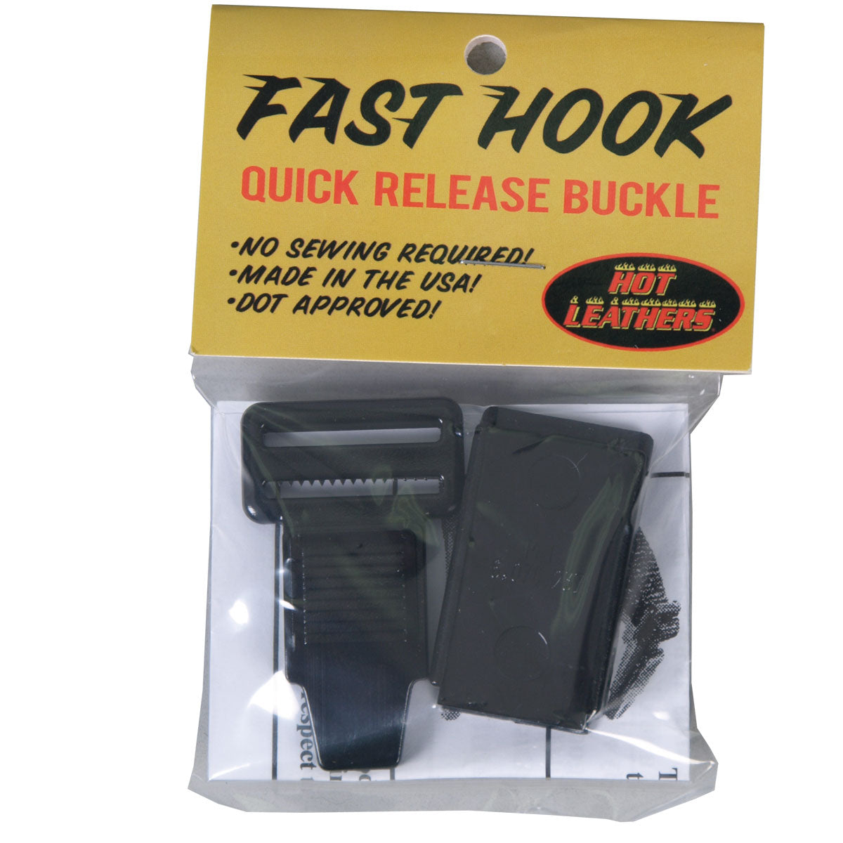 Hot Leathers HAB1001 Fast Hook Motorcycle Helmet Replacement Buckles ...