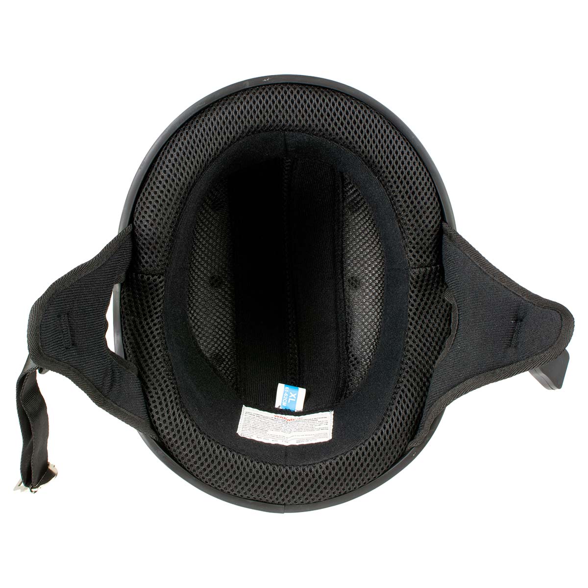 Hot Leathers Flat Matte Black Motorcycle Skull Cap Half Helmet DOT Approved HLD1001 Hot Leathers Flat Matte Black Motorcycle Skull Cap Half Helmet DOT Approved HLD1001
