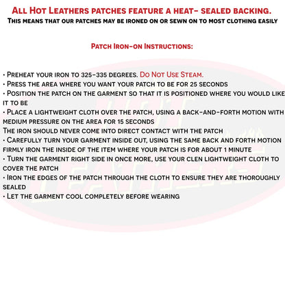 Hot Leathers Sort Your Fucking Shit Out Patch PPW1004