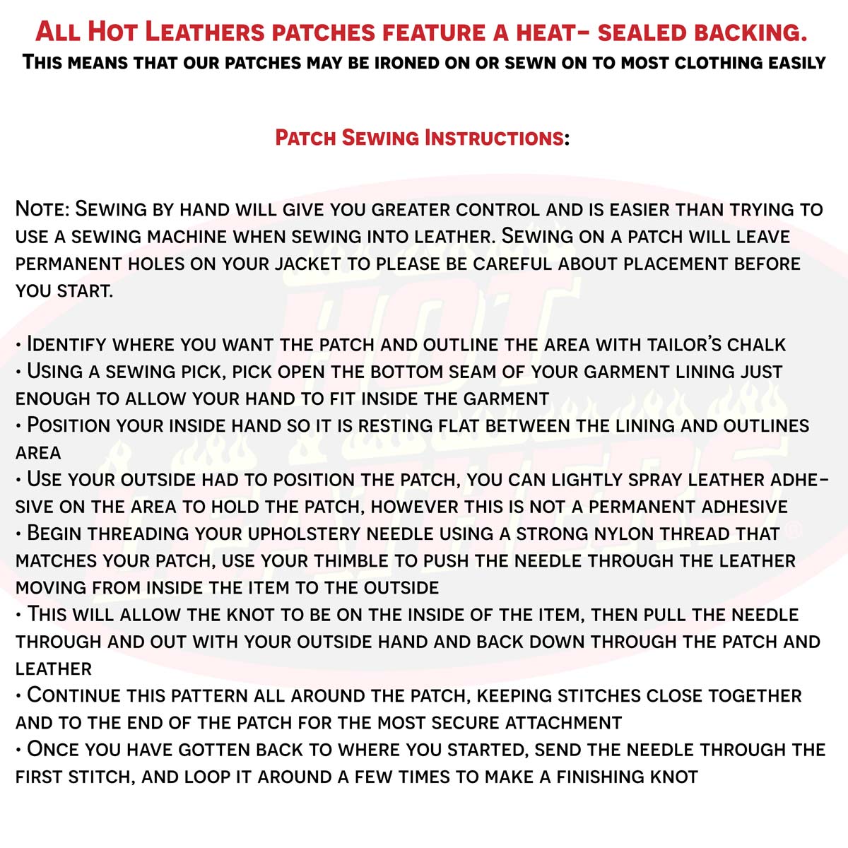 Hot Leathers Hot Streak 4"x5" Patch PPA8847