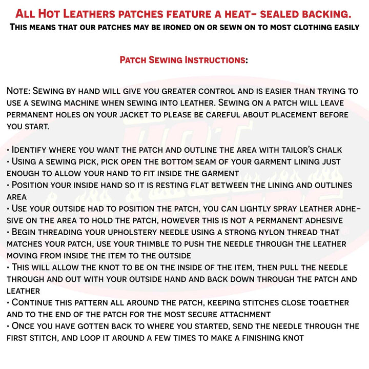 Hot Leathers PPA9960 3 Inch Asshole Merit Badge Patch