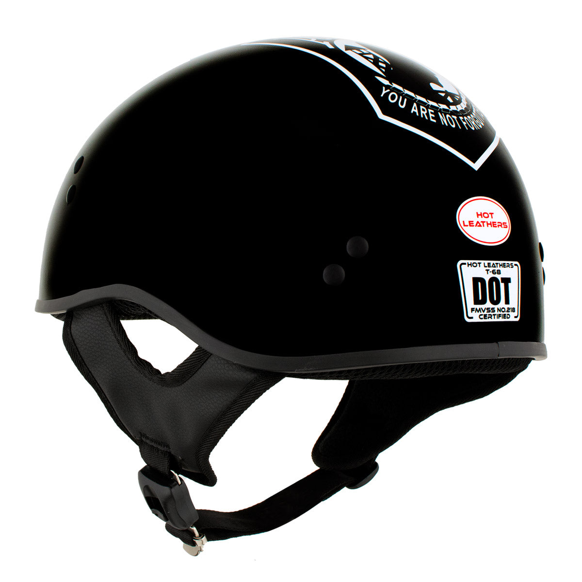dot motorcycle helmets not approve Outlaw HT1 Hustler Glossy Gray White Freedom is Free Half Helmet for Men & Women Approved The helmet also includes a storage bag for convenient storage What is A DOT-Certified Helmet?