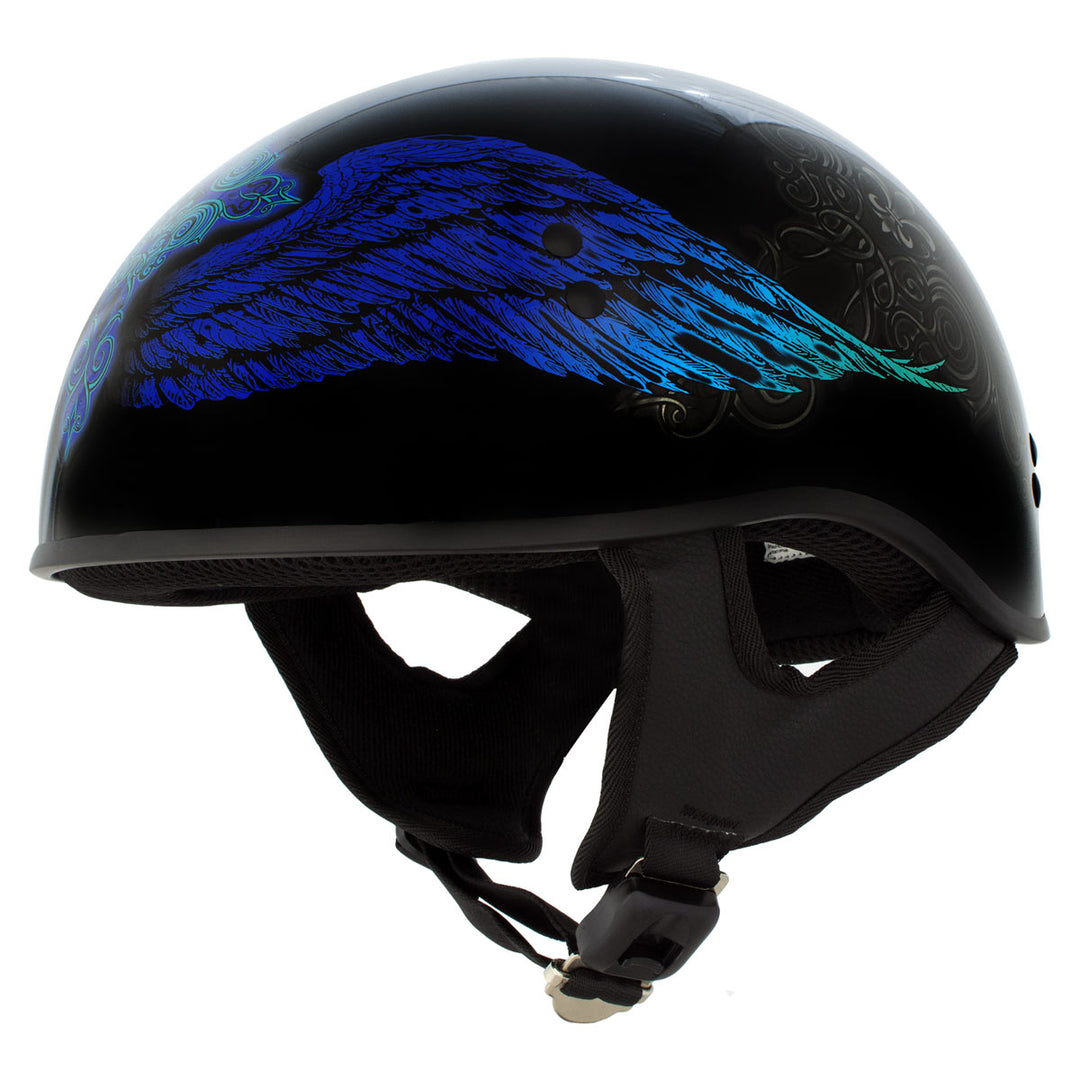 best motorcycle half helmets 2019 Mayan Style Helmet - Lightweight German Style DOT Approved Helmet Certified by Department of Transportation DOT and has passed or exceeds all requirements of the US FMVSS No Motorcycle Half Helmets | Half
