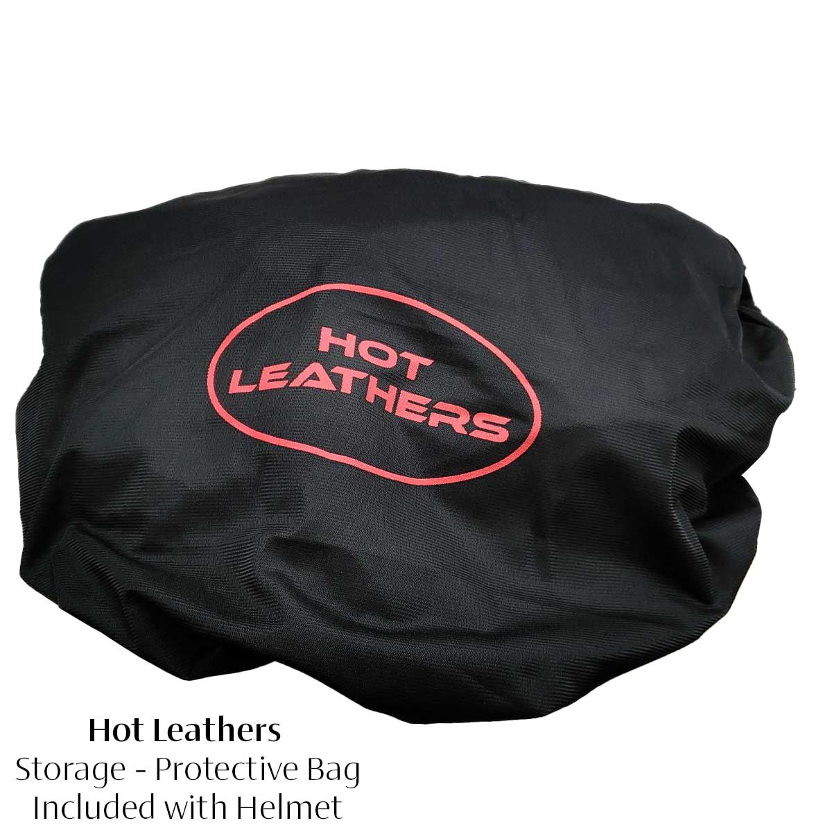 Hot Leathers HLT68 Type-1 Flat Black Flames Motorcycle DOT Approved Skull Cap Half Helmet