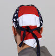 Hot Leathers HWH1030 American Flag Headwrap
