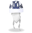 Hot Leathers HWH1043 American Bike Headwrap White