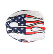 Hot Leathers HWH1043 American Bike Headwrap White