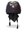 Hot Leathers HWH1054  Skull and Wrench Bones Headwrap