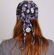 Hot Leathers HWH1078  Sugar Skull Headwrap