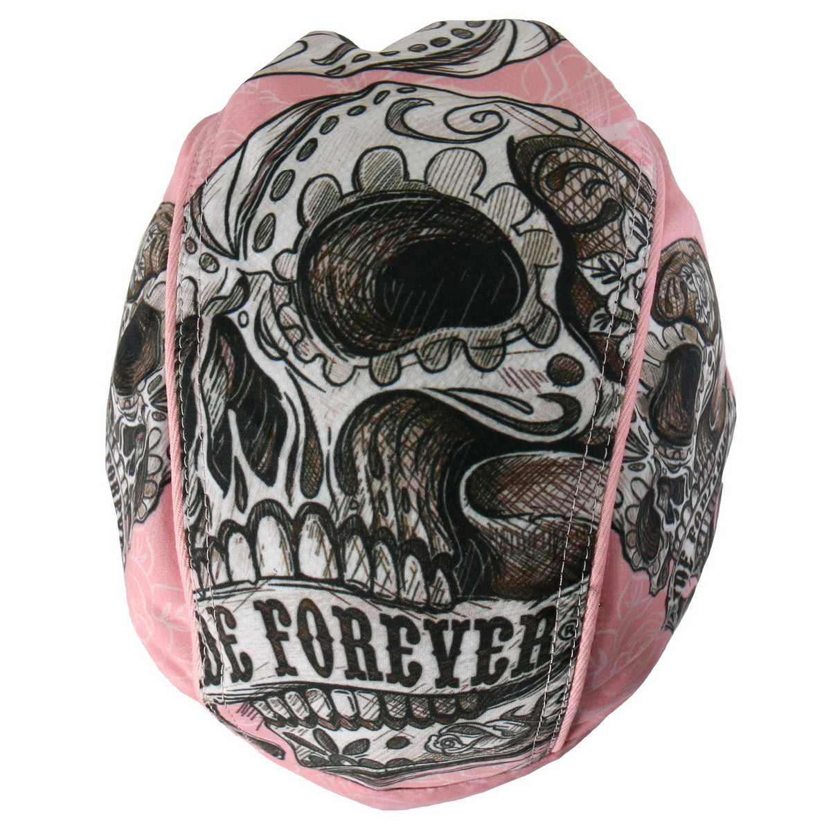 Hot Leathers HWH1087 Banner Skull Headwrap