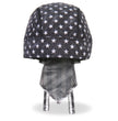 Hot Leathers HWH1092 Gray Flag Headwrap