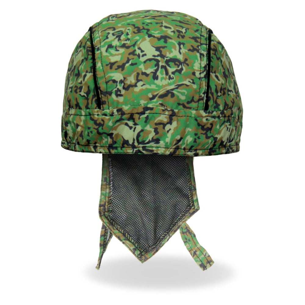 Hot Leathers HWH1095 Camo Skull Pattern Forest Headwrap