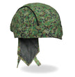 Hot Leathers HWH1095 Camo Skull Pattern Forest Headwrap