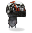 Hot Leathers HWH1098 Jumbo Skull Headwrap
