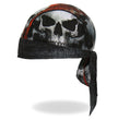 Hot Leathers HWH1098 Jumbo Skull Headwrap