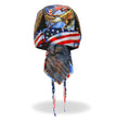 Hot Leathers HWH1102 Hoop Eagle Headwrap