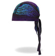 Hot Leathers HWH1105 Cross De Lis Headwrap