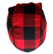 Hot Leathers HWH1108 Red Buffalo Plaid Headwrap
