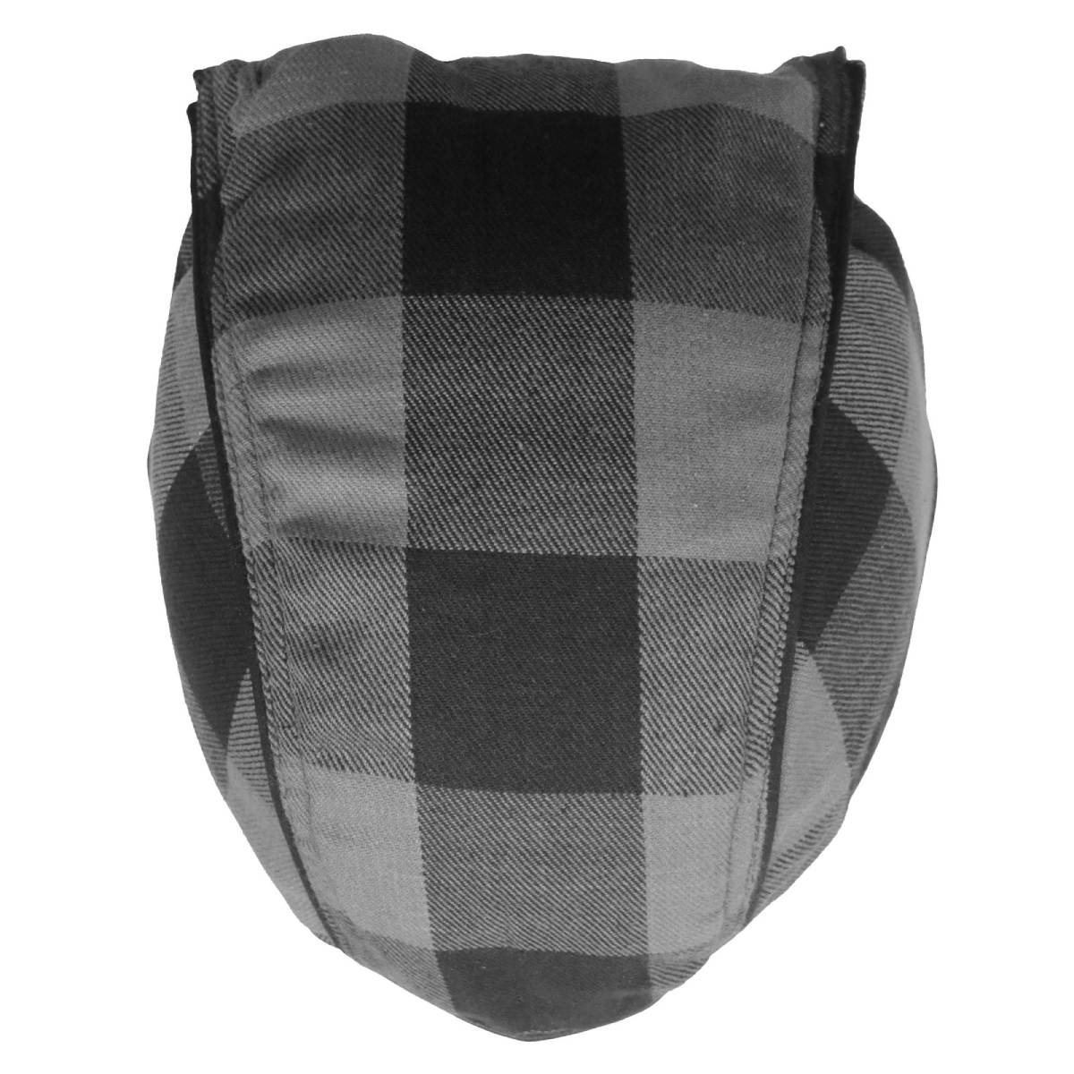 Hot Leathers HWH1110 Gray Buffalo Plaid Headwrap