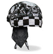Hot Leathers HWH1115 Checkered Flags Headwrap