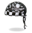 Hot Leathers HWH1115 Checkered Flags Headwrap