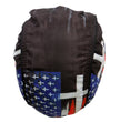 Hot Leathers HWH1120 Flag Cross Headwrap
