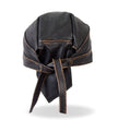 Hot Leathers HWL1008 Brown Rub-Off Seam Leather Headwrap