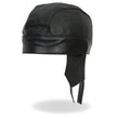 Hot Leathers HWL1010 Black Perforated Leather Headwrap