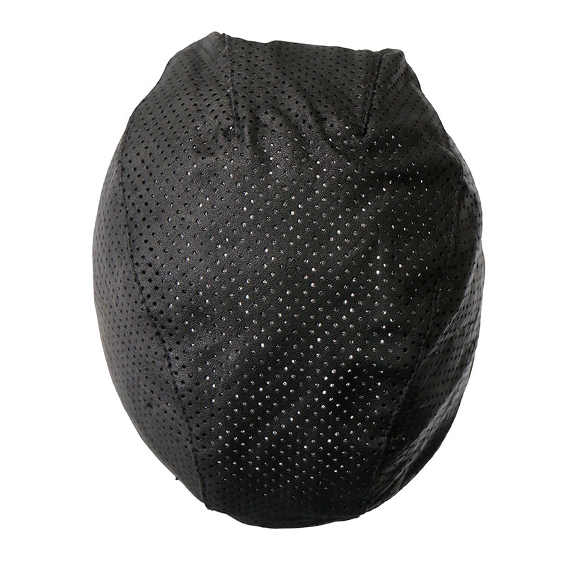 Hot Leathers HWL1010 Black Perforated Leather Headwrap