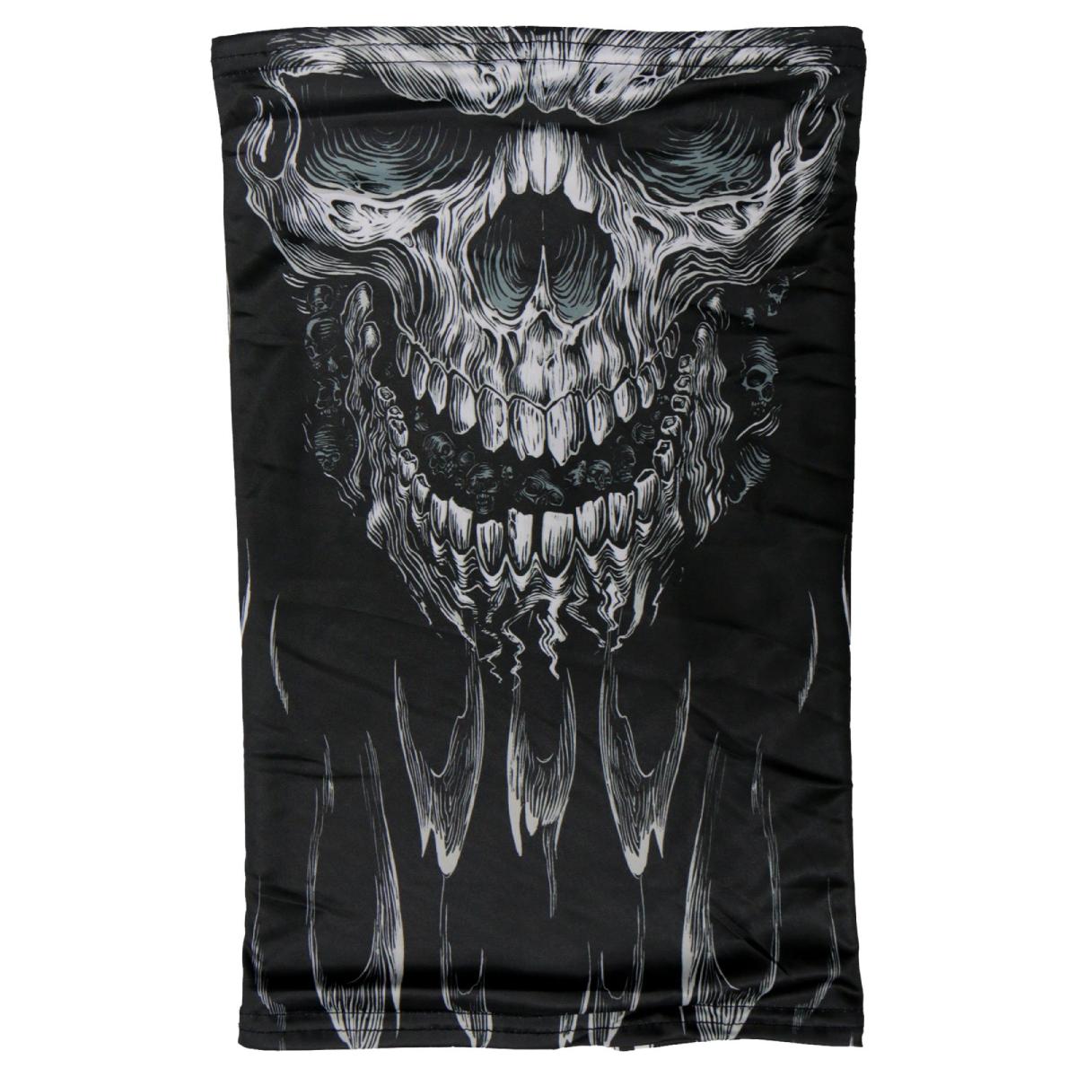 Hot Leathers HWN2001 Shredder Skull Neck Gaiter Mask – Milwaukee