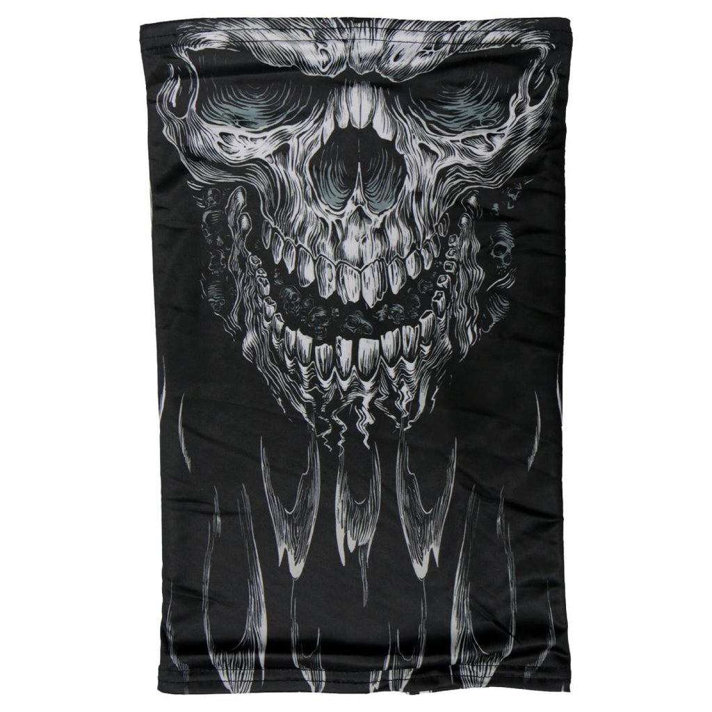 h.ANARCHYISM for PLUS タンクトップ スカル ネックカバー Hot Leathers HWN2001 Shredder Skull Neck Gaiter Mask – Milwaukee