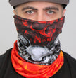 Hot Leathers HWN2028 Over The Top Skulls Neck Gaiter