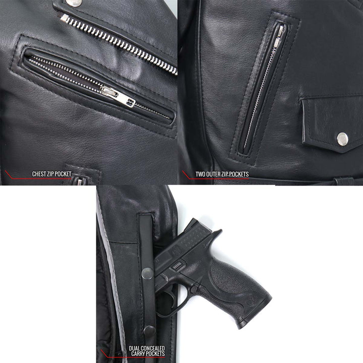 Hot Leathers JKL2002 Women&