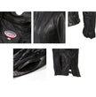 Hot Leathers JKL5002 USA Made Women's 'Pristine' Black Premium Motorcycle Leather Jacket