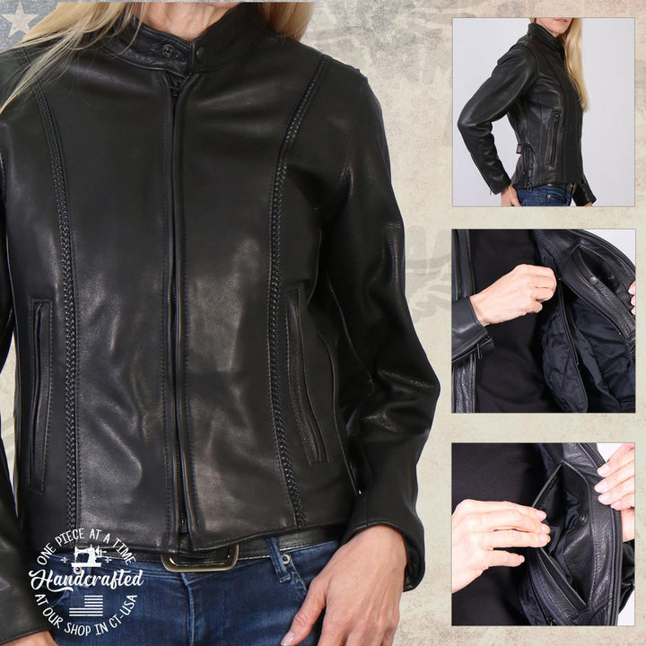Hot Leathers JKL5002 USA Made Women&