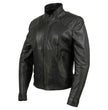 Milwaukee Leather USA MADE MLJKL5003 Women's Black Serene Clean Cut Premium Motorcycle Leather Jacket