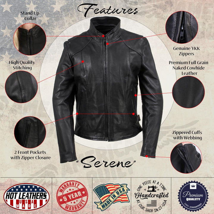 Hot Leathers JKL5003 USA Made Women&