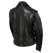 Milwaukee Leather USA MADE MLJKL5004 Women's Black The Flaunt Premium Classic Motorcycle Style Leather Jacket