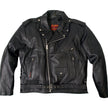 Hot Leathers JKM1002 Classic Men’s Motorcycle Leather Jacket with Zip Out Lining
