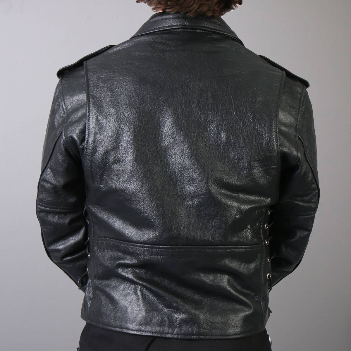 Hot Leathers JKM1002 Classic Men's Motorcycle Leather Jacket with