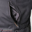 Hot Leathers JKM1024 Men’s Black All Weather Armored Nylon Jacket with Concealed Carry Pocket