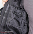 Hot Leathers JKM1024 Men’s Black All Weather Armored Nylon Jacket with Concealed Carry Pocket