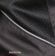Hot Leathers JKM1025 Men’s Black Armored  Nylon Mesh Jacket with Reflective Piping and Concealed Carry Pocket